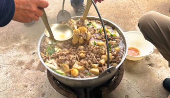 🎿 スキーシーズンへ向け英気養う！寒河江市スキー連盟 合同芋煮会で親睦深める